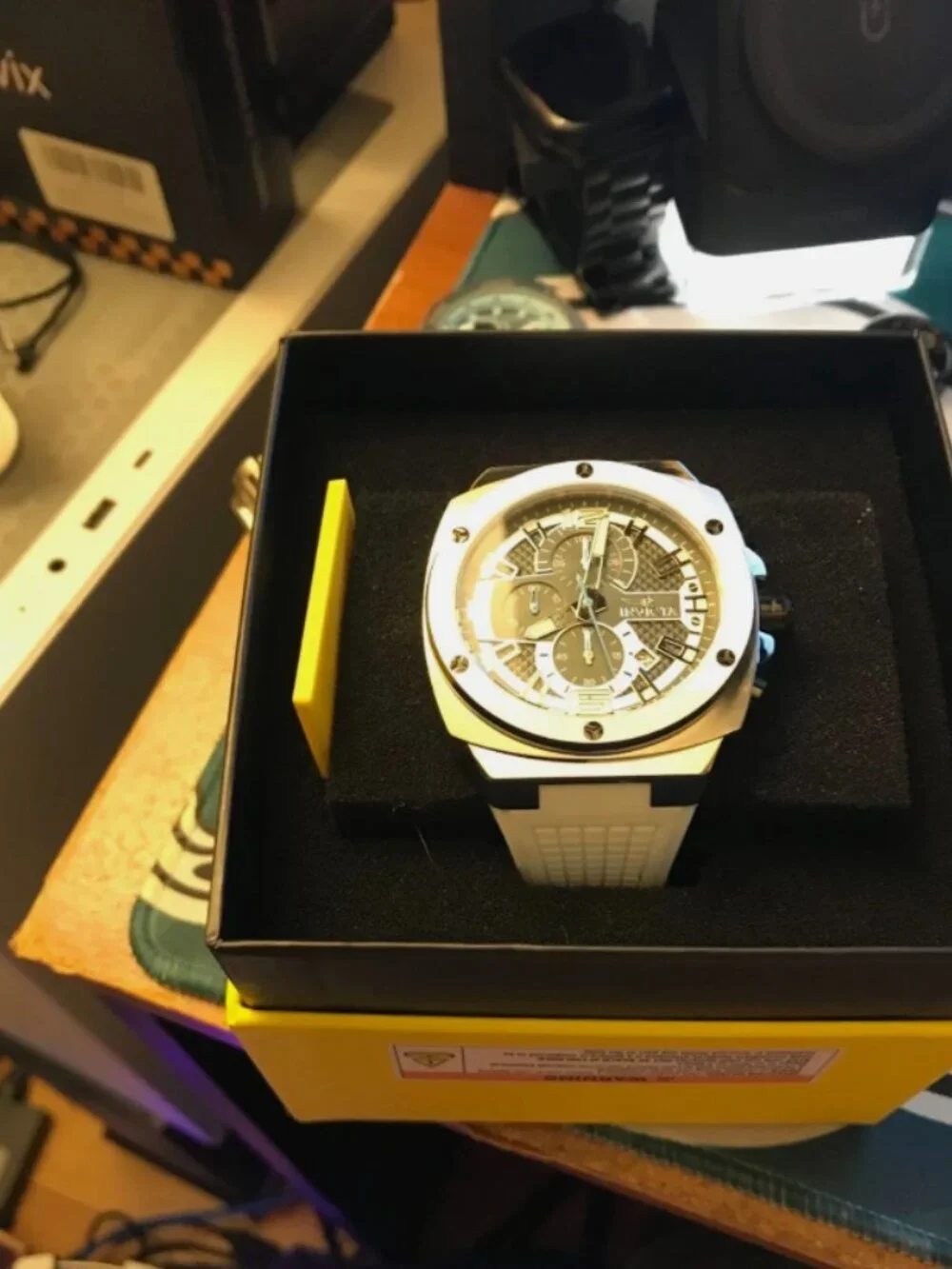 Invicta Racing Men's Watch - 47mm. White 48163